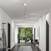 Paulmann URail Circle LED-kohdevalaisin, 3-portainen himmennin, 3000K,