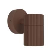 Ulkoseinälamppu Tomelloso, ruosteenvärinen, korkeus 12 cm, metalli