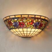 Klassinen Tiffany-tyylinen FLORA-seinävalaisin