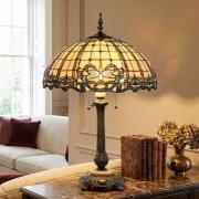 Kaunis pöytälamppu Atlantis, Tiffany-designia