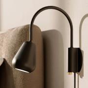 Nuura seinäkohdevalaisin Anoli, musta, metalli, GU10, pistoke