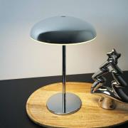 LED-akkukäyttöinen pöytälamppu Brilo unplugged Caxa 30 cm, kromi