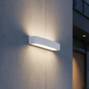 Ideal Lux ulkoseinälamppu Andromeda, valkoinen, leveys 45 cm, E27