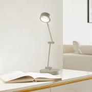 Lindby pöytävalaisin Jyla, 36 cm, mattavalkoinen, GX53, joustava