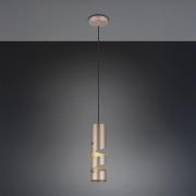 Stream riippuvalaisin, ruskea, Ø 8 cm, metalli, GU10