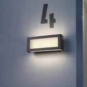 OSRAM LED-ulkoseinälamppu ENDURA STYLE NOVA, tummanharmaa, IP54