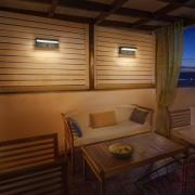 OSRAM seinävalaisin ENDURA STYLE ROBUST, harmaa, anturi IP54 USB