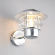 Ulkoseinälamppu Ruvuuma sinkkivärinen Ø 22 cm ylöspäin suunnattu