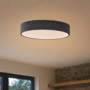 Lindby Smart LED-kattovalaisin Elmor Ø 45 cm harmaa RGB CCT