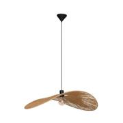 Siruela-riippuvalaisin, 80 x 60 cm, ruskea, paperiköysi, E27