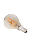 Filamenttilamppu LED, halkaisija 45 mm