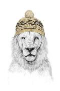 Juliste Winter Lion