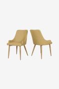 Venture HomePlaza tuolit, 2/pakk.KeltainenTuolit- Homeroom