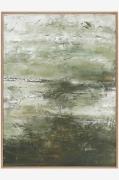 MalerifabrikkenDesign Maalaus / For Life / 90x120 Cm / Tammi kehysVihr...
