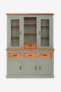 Loft24Buffet 3 ovea 3 laatikkoa 2 lasiovea 1 laatikko SelmaVihreäKaapi...