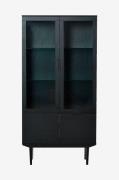 Nordic Furniture GroupVitriinikaappi SageneMustaKaapit- Homeroom
