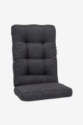 HillerstorpIstuin/selkätyyny Texas HighMustaAsentotuolin pehmusteet - ...