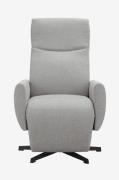 Loft24Kilvo-lepotuoli, manuaalinen ja kääntyvä, kangasverhoiluHarmaaNo...