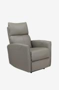 Loft24Pineto Sähkötoiminen lepotuoli PU-verhoilullaHarmaaNojatuolit- H...