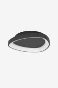EGLOSeinä-/kattovalaisin Loretello Oval MustaMustaPlafondit- Homeroom