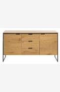 HåumCosmo Sideboard W155 CmMustaLipastot- Homeroom