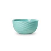 Lyngby Porcelæn Rhombe kulho 50 cl Aqua