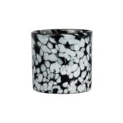 Byon Calore kynttilälyhty XS Ø 10 cm Black-white