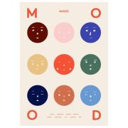 Paper Collective 9 Moods -juliste 70 x 100 cm