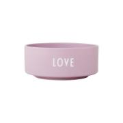 Design Letters Design Letters snack-kulho Ø12 cm Love-lavender