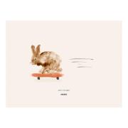 Paper Collective Rocky the Rabbit -juliste 30x40 cm
