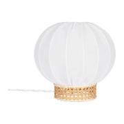 Globen Lighting Yokohama pöytävalaisin Ø 30 cm Valkoinen-luonnonvärine...