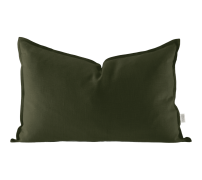 Scandi Living Calm tyynynpäällinen pellava 40 x 60 cm Forest Green