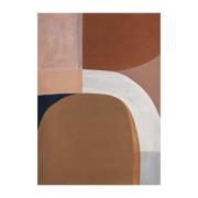 Paper Collective Painted Shapes 01 -juliste 70x100 cm