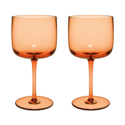 Villeroy & Boch Like viinilasi 27 cl 2-pakkaus Apricot