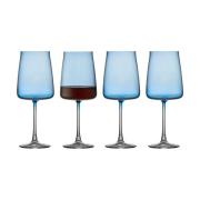 Lyngby Glas Zero punaviinilasi 54 cl 4-pakkaus Blue