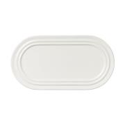 Broste Copenhagen Stevns lautanen, soikea 27,5 cm Chalk white