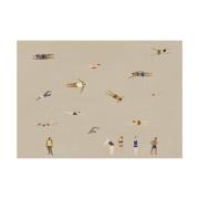 Fine Little Day Swimmers juliste Beige, 50x70 cm