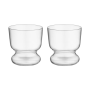 Kosta Boda Viva old fashioned lasi 28 cl 2-pack. Kirkas