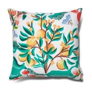 Classic Collection Tyynynpäällinen Botanical Orange 50x50 cm White
