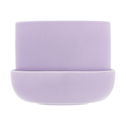 Iittala Nappula ruukku aluslautasella Ø17 cm k13 cm Vaalea lila
