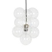 House Doctor DIY valaisin kattovalaisin 12 lasikupua