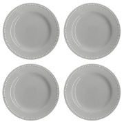 Scandi Living Dots asetti 22 cm 4-pakkaus Harmaa