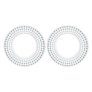 Nachtmann Bossa Nova lautanen 27 cm, 2-pakkaus Kirkas