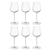 Georg Jensen Sky valkoviinilasi 35 cl, 6-pakkaus Kristalli