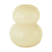 OYOY Lasi maljakko 30 cm Vanilla