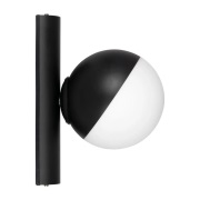 Globen Lighting Contur seinävalaisin Ø 15 cm Musta-valkoinen