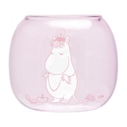 Muurla Snorkmaiden kynttilälyhty/kulho Ø 9 cm Pink