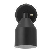 Normann Copenhagen Klip seinävalaisin 15,8 x 24,3 cm Black