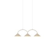 Globen Lighting Curve riippuvalaisin 3 Beige