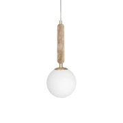 Globen Lighting Torrano riippuvalaisin 15 cm Travertiini